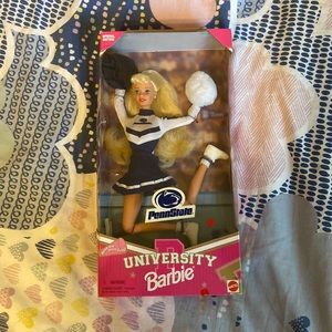 Penn State university Barbie doll